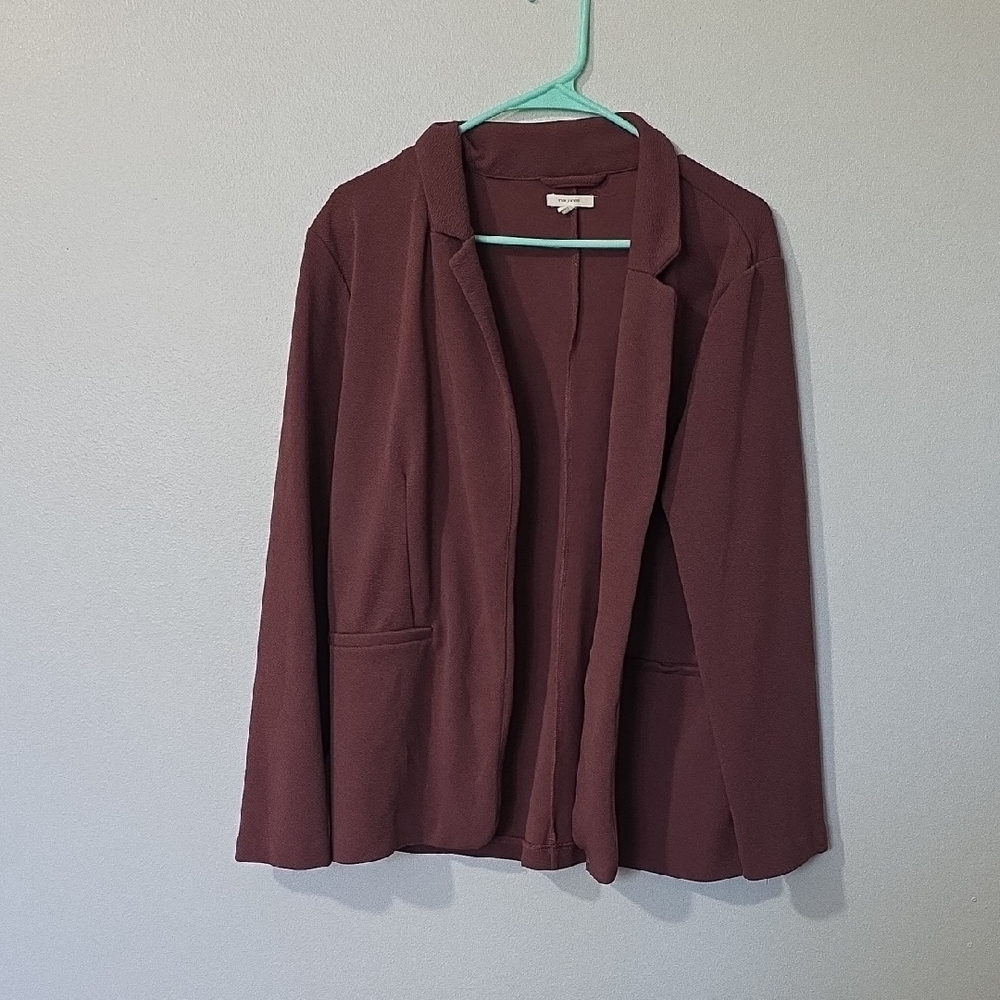 Maurices Deep Burgundy Blazer